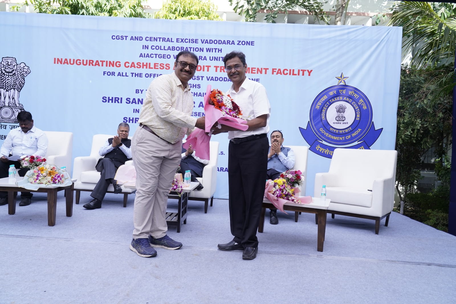 Inaugurating Cashless / Credit Treatment Facility